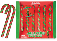 Jalapeño Pepper Spicy Hot Candy Canes Christmas Holiday Fun Gag - Archie McPhee