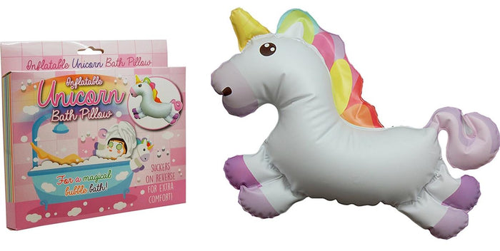 Inflatable Magical Unicorn Bathroom Bathtub Pillow - Child Kid Bubble Bath Fun!