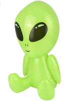 24" Galactic Green Alien Inflate - Inflatable Party Decoration Blow-Up Space UFO