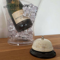 Ring For Champagne Desk Bell - Fancy Kitchen Bar Pub Office Room