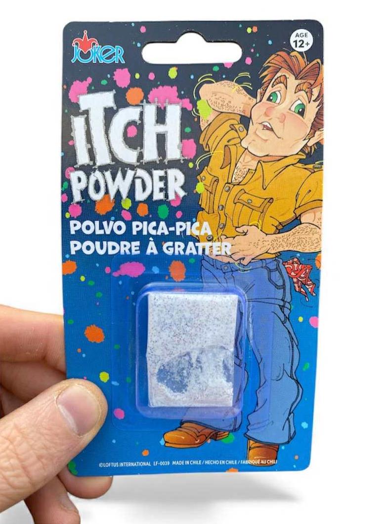 Icthing Powder 😈🧂 12-Pack Pure Prank Itch Chaos – Legendary Prank Itching Powder! (1 ...