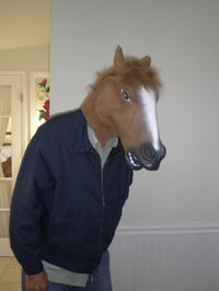 THE ORIGINAL HORSE MASK - Quality Latex Party Halloween Costume - Archie McPhee