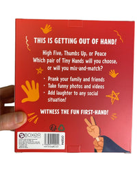 Tiny Hands Prank Set (6 Pack) Mini Finger Hands Peace Thumbs Up Wave Gag Gift 😂