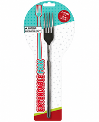 🍴 Funny Extending Fork – Steal Bites from Across the Table!