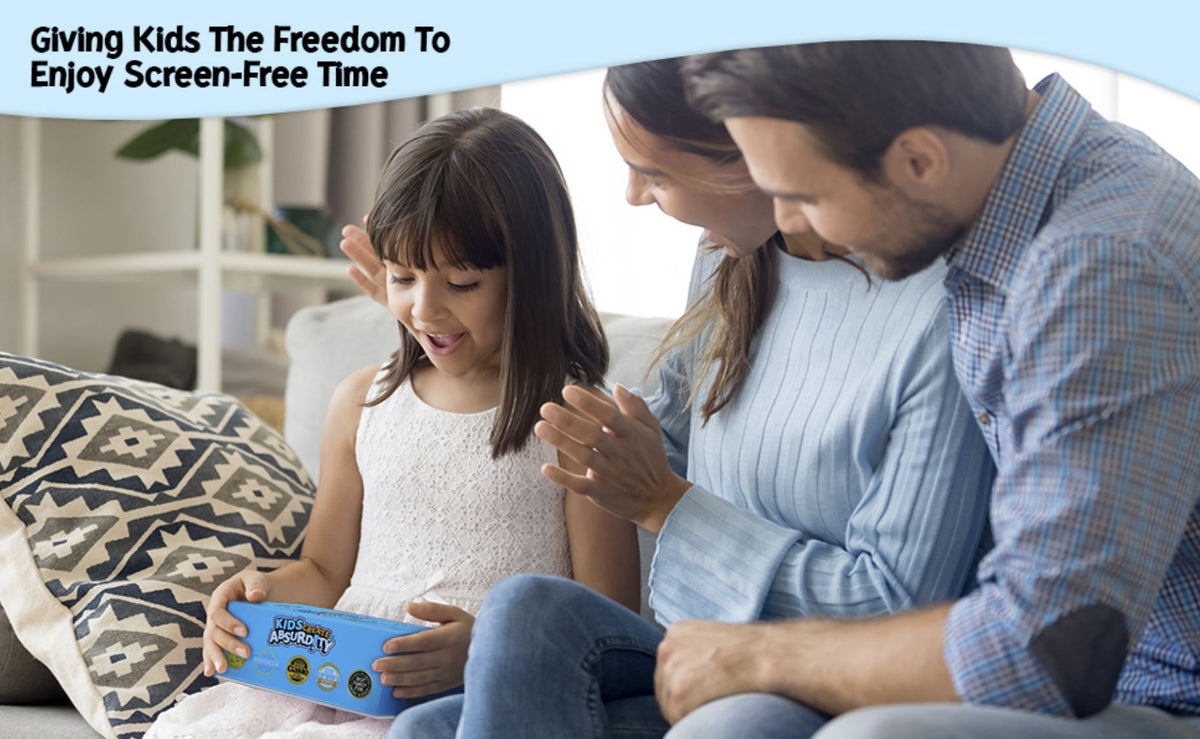 👨‍👩‍👧‍👦 Kids Create Absurdity Funny Card Game for Childs Kids Family Game 😂