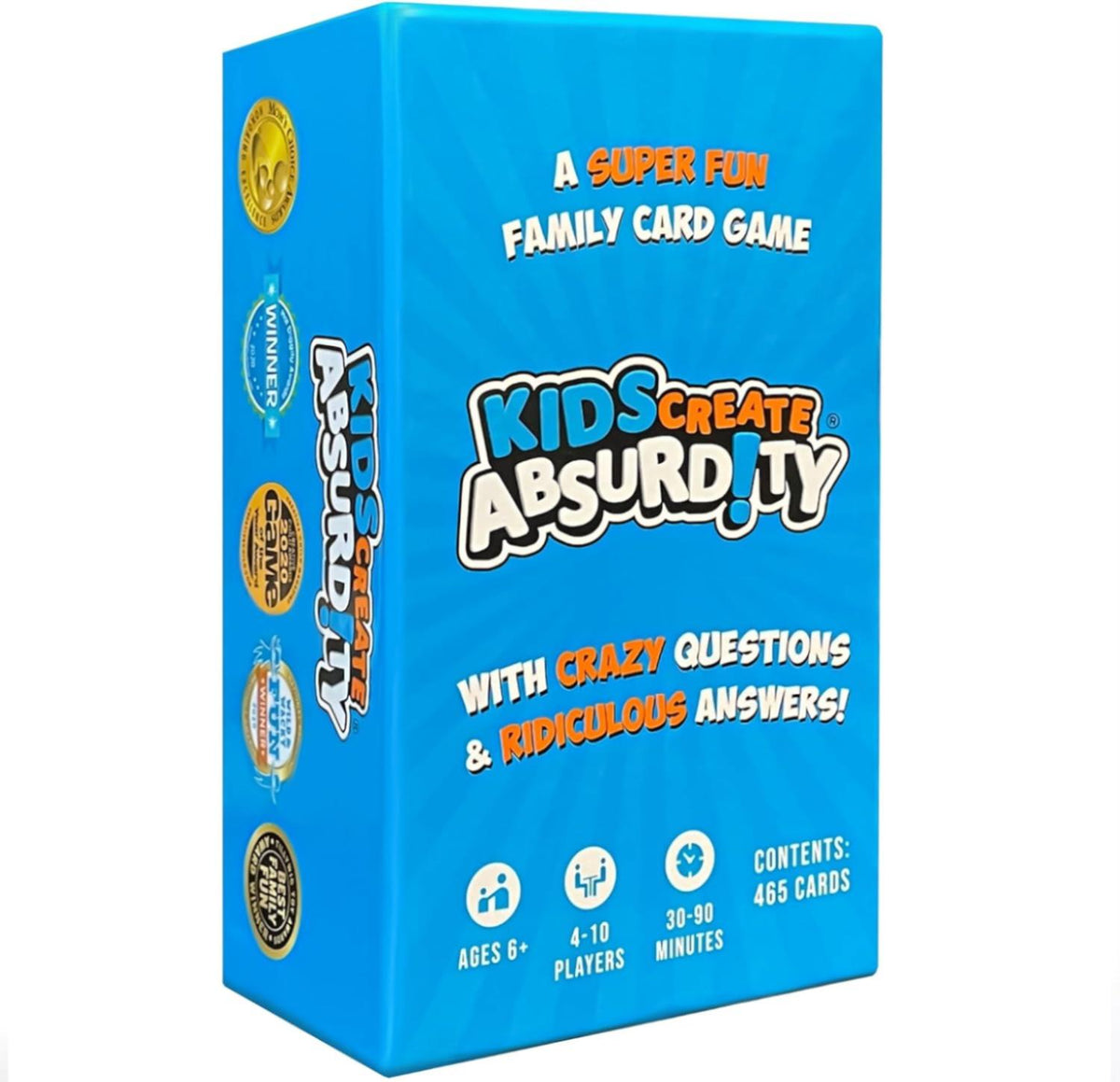 👨‍👩‍👧‍👦 Kids Create Absurdity Funny Card Game for Childs Kids Family Game 😂