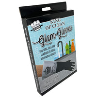 👑 King of Clean Washing Up Latex Gloves – Funny Manly Dishwashing Kitchen Gift