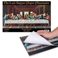 Set of 40 Paper Placemats - THE LAST SUPPER - Funny Jesus GaG - Archie McPhee