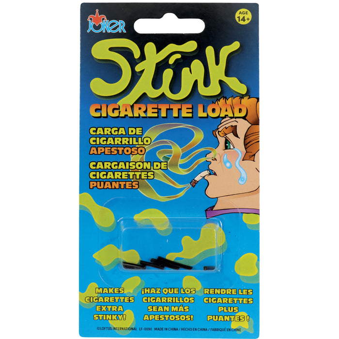 6-Pack Stink Smell Cigarette Loads - Gag Prank Smoking Trick Novelty Joke Gift