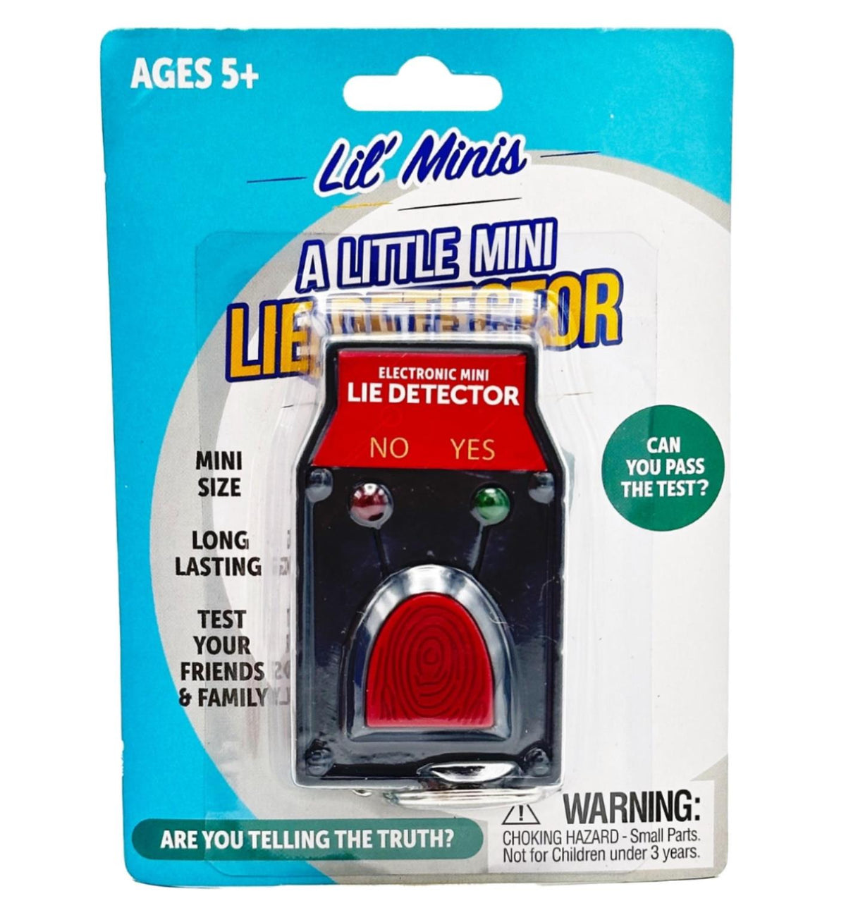 🤣 Mini Handheld Lie Detector Keychain 👀🚨 HILARIOUS Funny Gag Joke Prank Gift