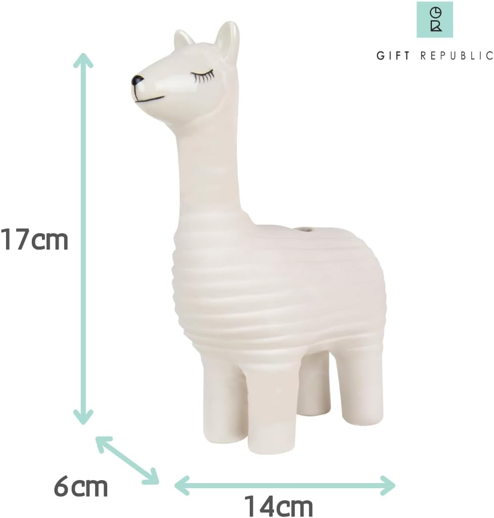 Llama Ceramic Planter - Desktop Sprouting Chia Pet Plant Pot - Gift Republic