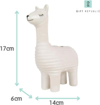 Llama Ceramic Planter - Desktop Sprouting Chia Pet Plant Pot - Gift Republic