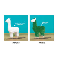 Llama Ceramic Planter - Desktop Sprouting Chia Pet Plant Pot - Gift Republic