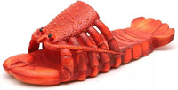 Lobster Sandal Slippers Loafer Beach Casual Shoes - Funny Gag Gift - LARGE