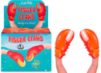 Finger Lobster Claws (Set of 2) Funny Hand Puppet Play Toys - Archie McPhee