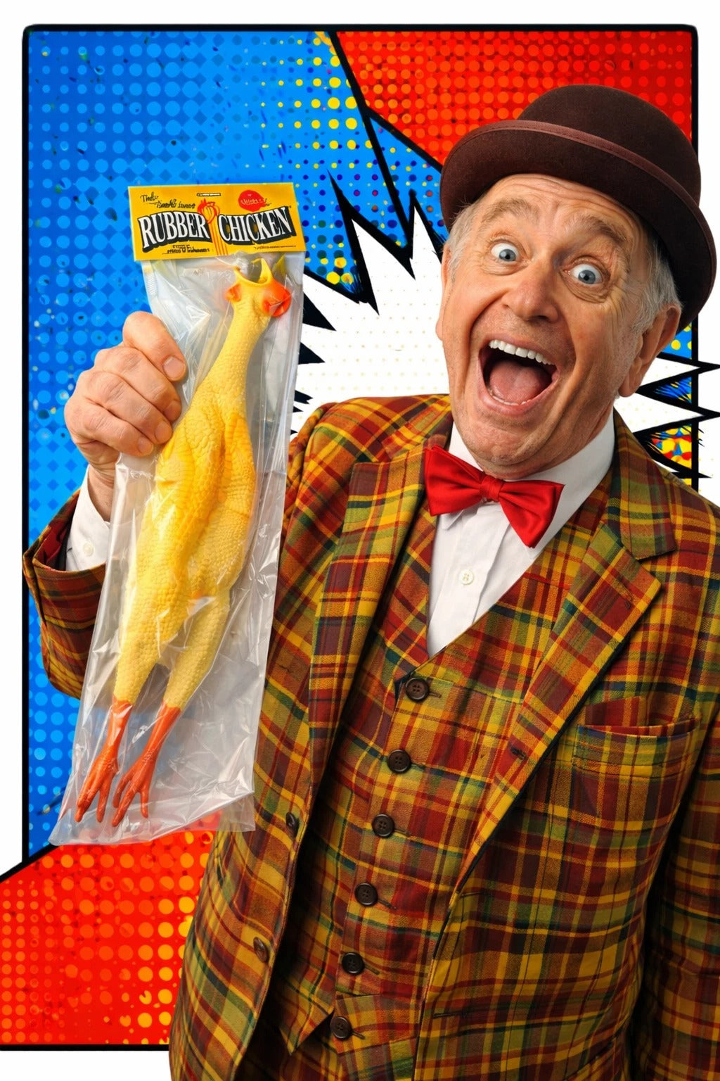 Classic 19" Rubber Chicken by Loftus International – Timeless Gag Prop for Endless Laughs 🐔🤣