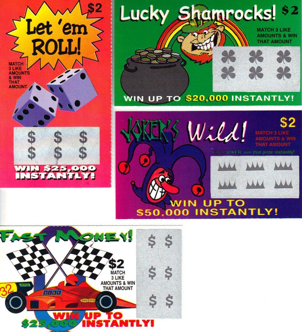 1000 Fake Lotto Tickets Prank Joke Lottery -  Funny Novelty Gag ~ wholesale set