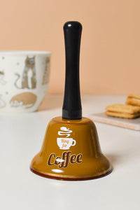 THE COFFEE Hand Bell - Fancy Espresso Kitchen Bar Pub Office Desk Room ~NEW!