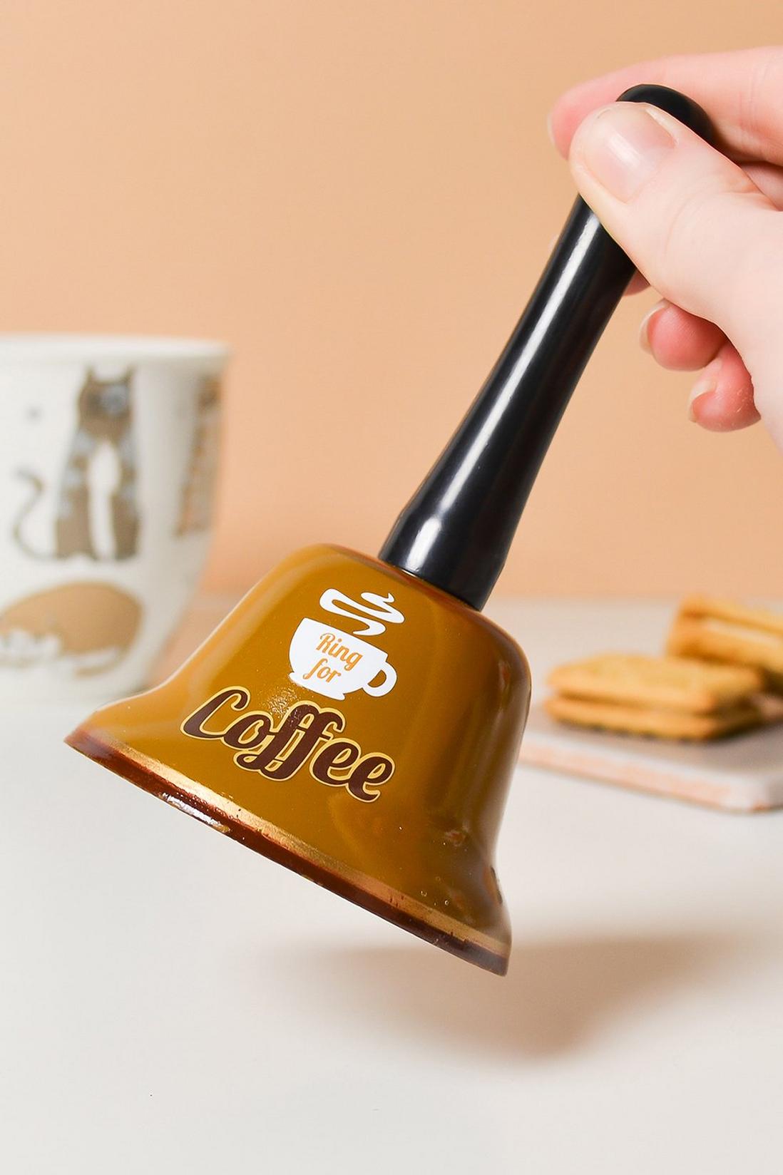 THE COFFEE Hand Bell - Fancy Espresso Kitchen Bar Pub Office Desk Room ~NEW!