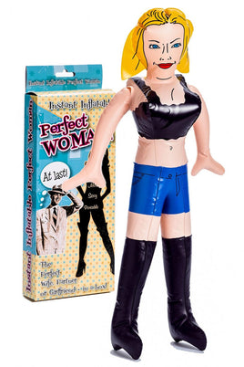 PERFECT WOMAN INFLATABLE DOLL - Instant Girlfriend Blow Up - Gag Joke Toy Gift