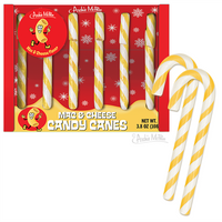 4 BOX SET Bacon Hot Dog Mac & Cheese Gravy Flavored Candy Canes - Archie McPhee