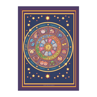 Metal Tin Sign "Horoscope Chart"  Home Wall Handing Decoration #G-101