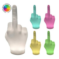 🖕 F* You Lamp – Funny Middle Finger Light Colour-Changing LED, USB Rechargeable