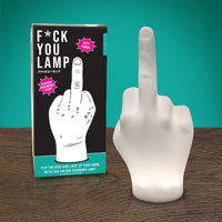 🖕 F* You Lamp – Funny Middle Finger Light Colour-Changing LED, USB Rechargeable