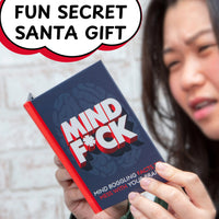 MIND F#CK - 'Mind Boggling Facts to your Brain" Hardcover Book - Funny Gag Gift