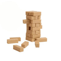 🧱 Mini Topple Tower Game With Tweezers 🎯 Tiny Block Stacking Travel Challenge