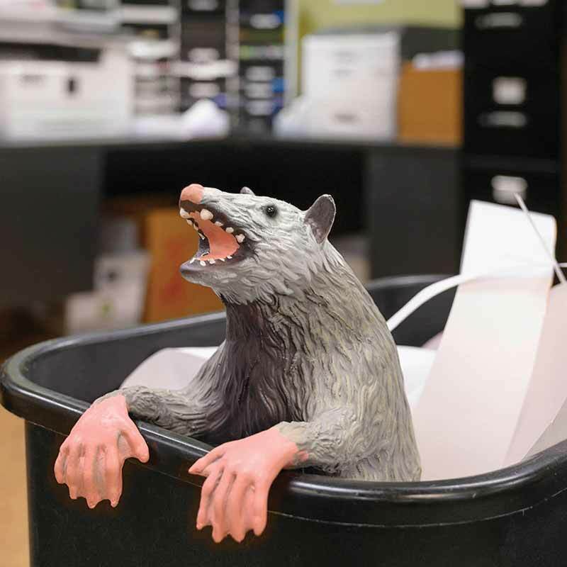 OFFICE POSSUM Figure - Your New Hang Out Buddy Toy - Archie McPhee