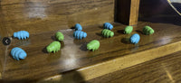 Itty Bitty Tardigrades (Bag of 12) - Miniature Plastic Figurines - Archie McPhee