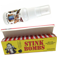 Kit definitivo de bombas fétidas: 36 bombas fétidas y spray líquido para el culo