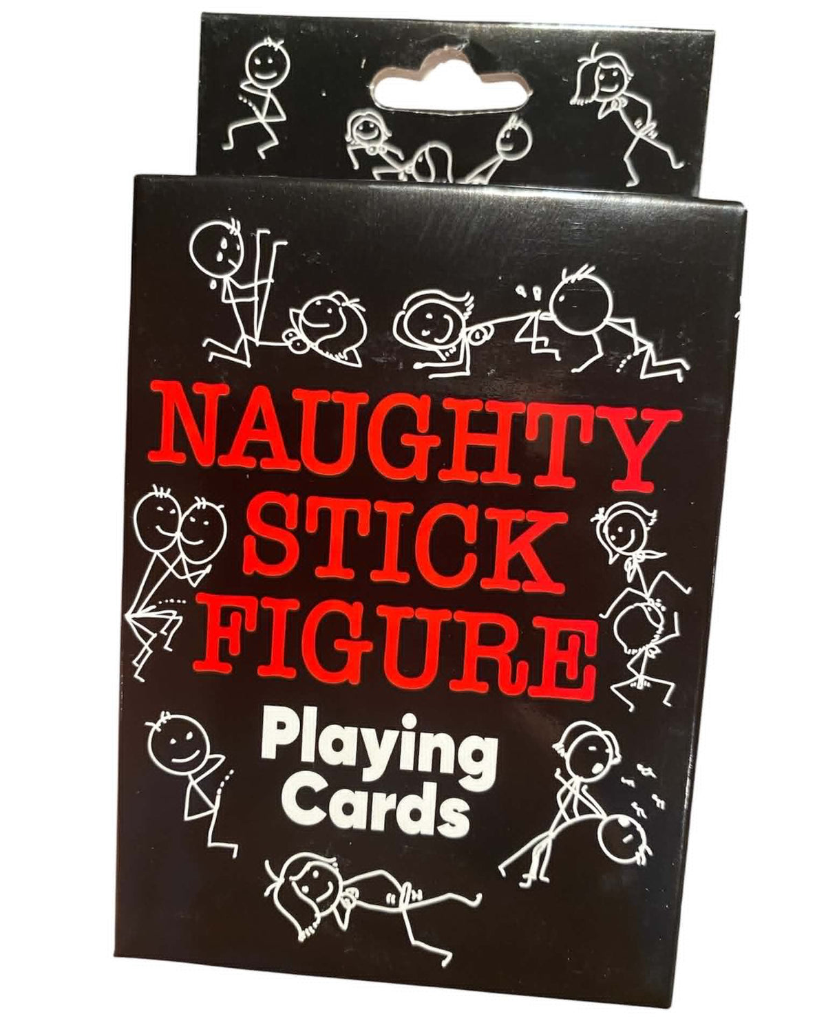 🔥 Naughty Stick Figure Playing Deck of Cards - Adult Funny Gag Gift Party Humor