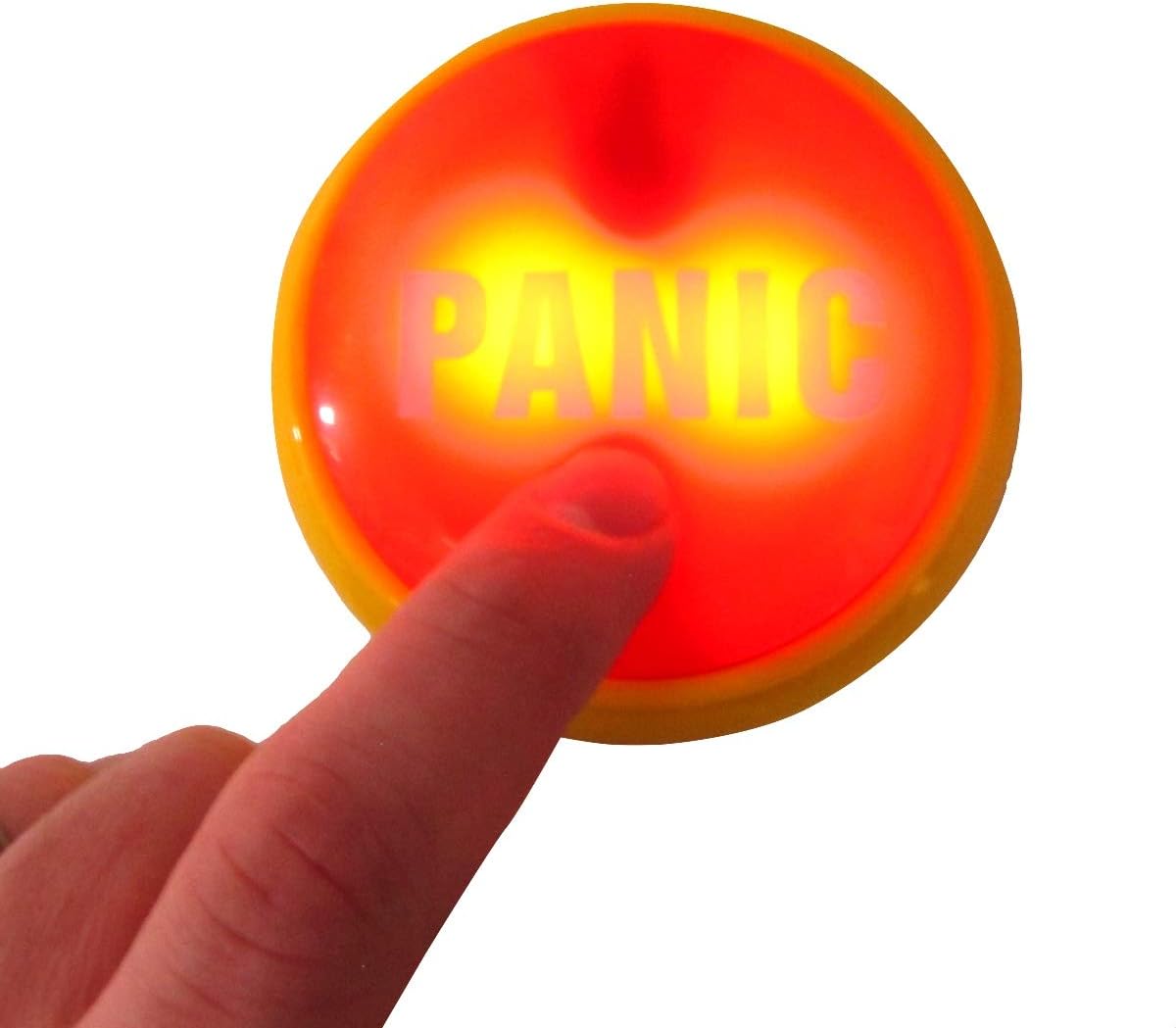 Funny Panic Button Practical Joke Alarm Office Desk Prank Novelty Gag Gift