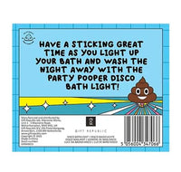 🛁 Party Pooper Disco Party Bath Light 💩 Floating LED Poop Fart Turd Gag Gift
