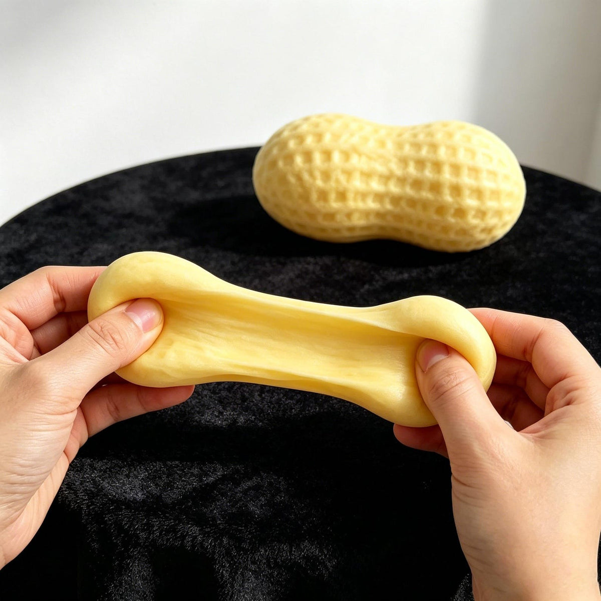 Share 🥜 Stress Nuts Squishy Peanut Stress Ball Funny Gag Gift Office Desk Fidget Toy