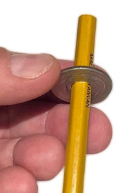 ✨ Pen-Thru-Quarter Magic Coin Trick 👀 Melt Metal Like a Wizard! ✨😲