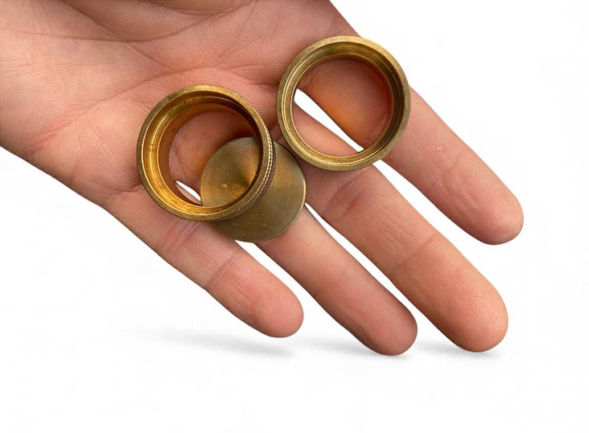 ✨ The Penetrating Coins Effect – Classic Brass Magic Trick That Defies Logic! ✨