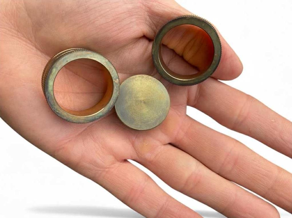 ✨ The Penetrating Coins Effect – Classic Brass Magic Trick That Defies Logic! ✨