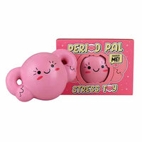 Period Pal Stress Toy - Squeeze Me! Squish Away Your Pain Ladies! - Gag Gift