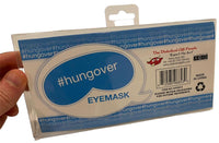 Masque de sommeil #HUNGOVER - Boire un masque pour les yeux doux avec les yeux bandés