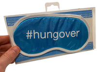 #HUNGOVER Sleeping Mask - Drinking Drunk Funny Sleep Eye Blindfold Soft EyeMask