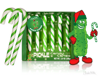 PICKLE Dill Flavored Candy Canes - Funny Christmas Gag Joke Gift - Archie McPhee