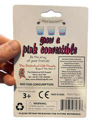 Grow Your Own Pink Convertible Car - Funny Gag Gift, Novelty Joke, Queen of Road