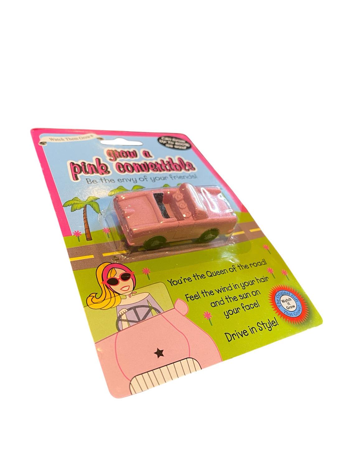 Grow Your Own Pink Convertible Car - Funny Gag Gift, Novelty Joke, Queen of Road