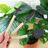 Plant Parent Care Kit - Houseplant Mini Garden Tool Set Shovel-Fork-Trowel Set