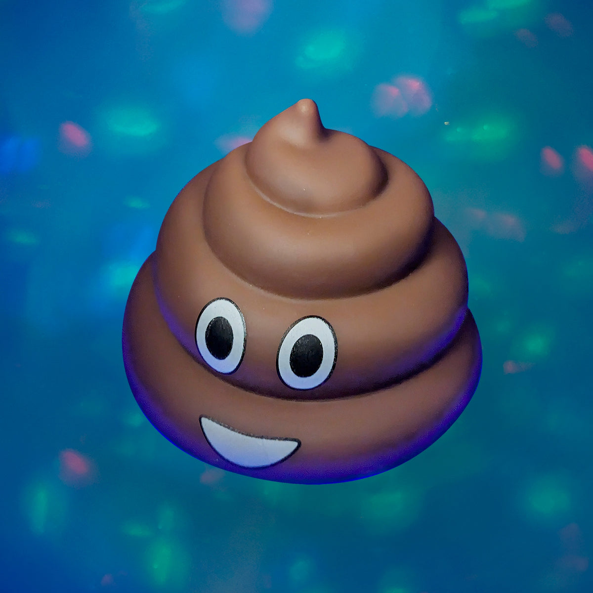 🛁 Party Pooper Disco Party Bath Light 💩 Floating LED Poop Fart Turd Gag Gift