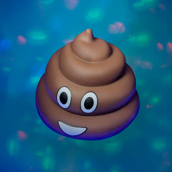 🛁 Party Pooper Disco Party Bath Light 💩 Floating LED Poop Fart Turd Gag Gift