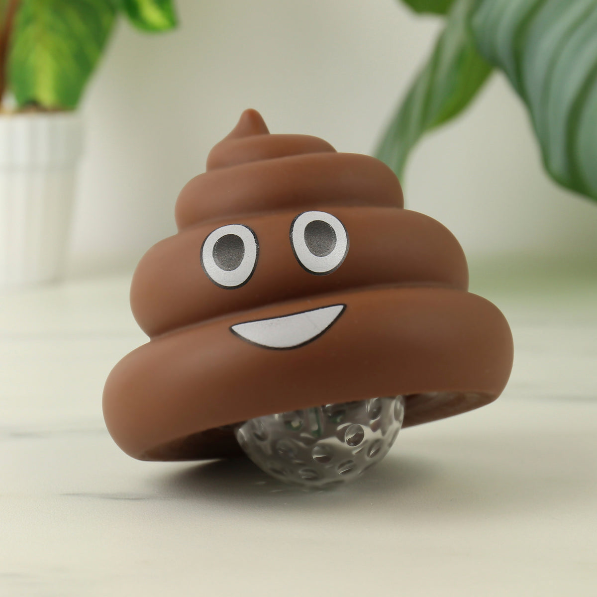 🛁 Party Pooper Disco Party Bath Light 💩 Floating LED Poop Fart Turd Gag Gift